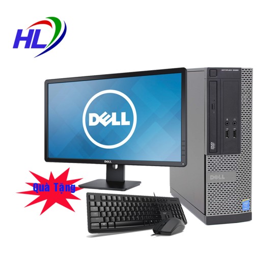Bộ máy tính Dell core i5-4570/ 8G/SSD240G/ Màn hình 20 inh