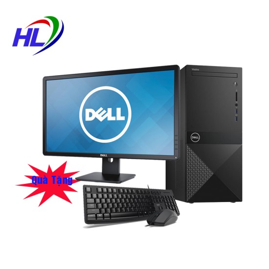 Bộ máy tính Dell i3-9100/ 8G/SD240G/ Màn hình 20 inh